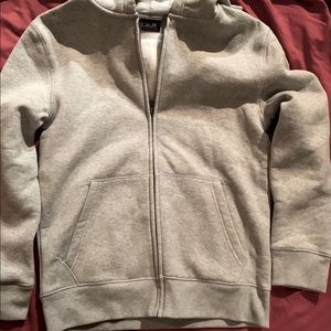 Grey Hooded Sweatshirt